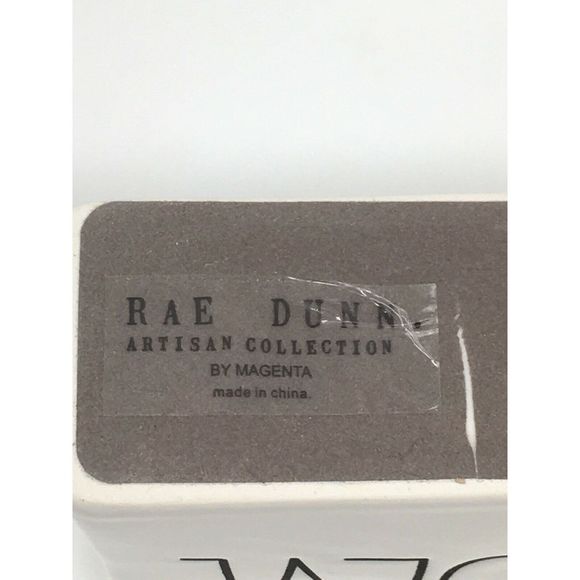 Rae Dunn Ceramic Box Sign THINK EVOLVE And REST - Picture 3 of 5